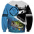Largemouth Bass Fishing Underwater Graphic Sweatshirt Mountain Silhouette and Custom Name Design - Wonder Print Shop
