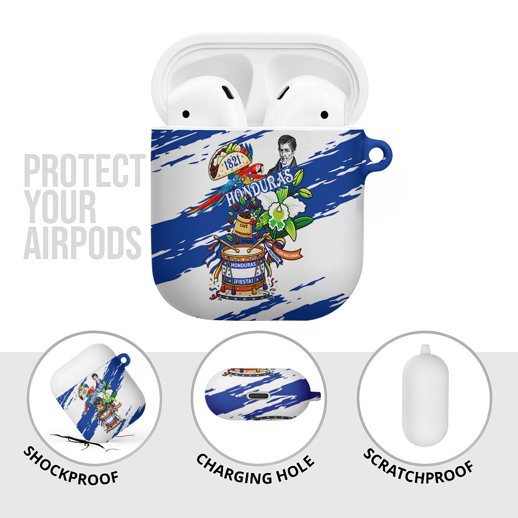 Honduras Independence Day AirPods Case Honduran Cultural Heritage Patriotic Symbols Vibrant