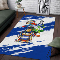 Honduras Independence Day Area Rug Honduran Cultural Heritage Patriotic Symbols Vibrant