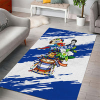 Honduras Independence Day Area Rug Honduran Cultural Heritage Patriotic Symbols Vibrant