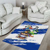 Honduras Independence Day Area Rug Honduran Cultural Heritage Patriotic Symbols Vibrant