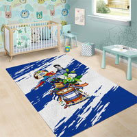 Honduras Independence Day Area Rug Honduran Cultural Heritage Patriotic Symbols Vibrant