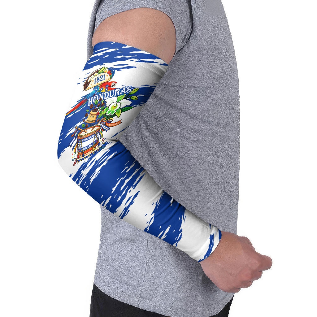 Honduras Independence Day Arm Sleeves Honduran Cultural Heritage Patriotic Symbols Vibrant
