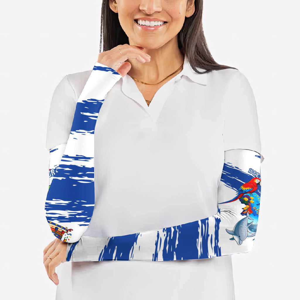 Honduras Independence Day Arm Sleeves Honduran Cultural Heritage Patriotic Symbols Vibrant