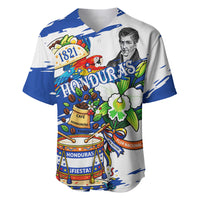 Honduras Independence Day Baseball Jersey Honduran Cultural Heritage Patriotic Symbols Vibrant
