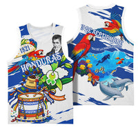 Honduras Independence Day Basketball Jersey Honduran Cultural Heritage Patriotic Symbols Vibrant