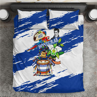 Honduras Independence Day Bedding Set Honduran Cultural Heritage Patriotic Symbols Vibrant
