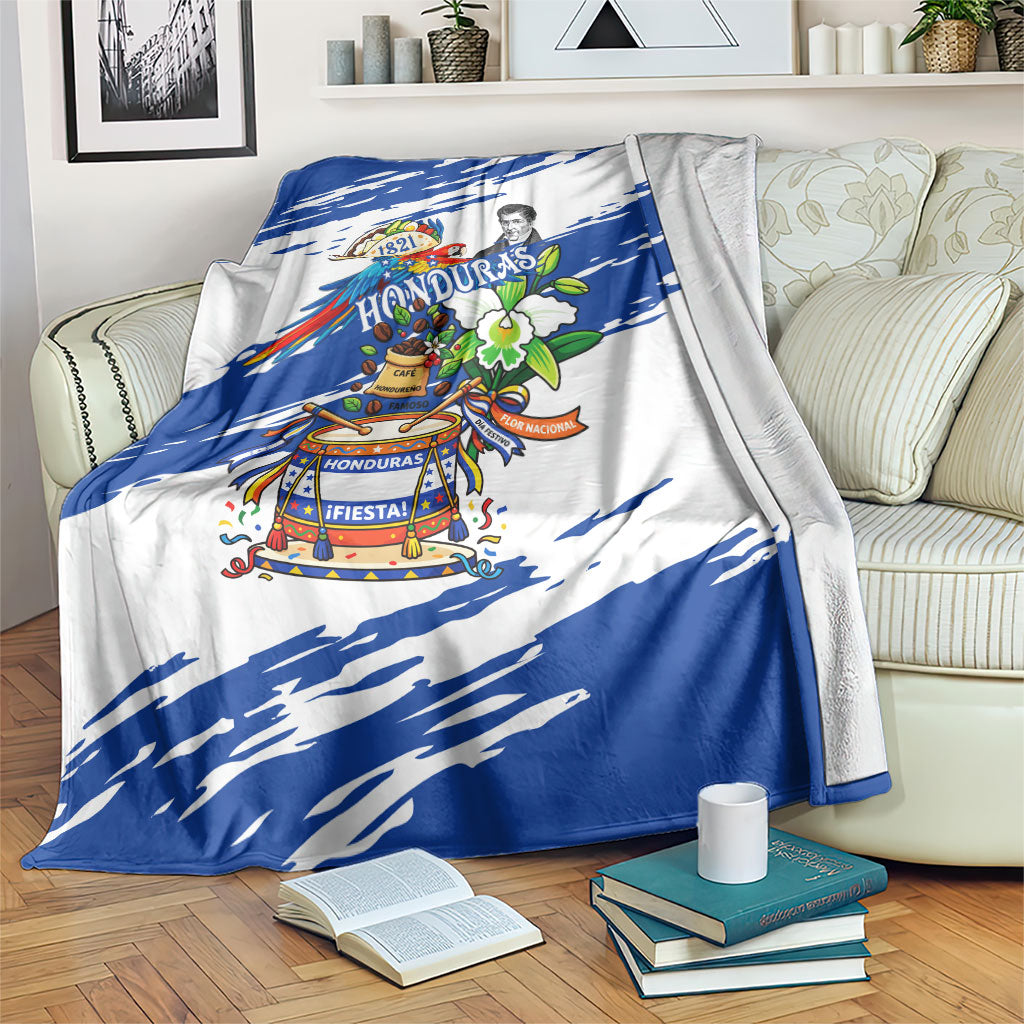 Honduras Independence Day Blanket Honduran Cultural Heritage Patriotic Symbols Vibrant