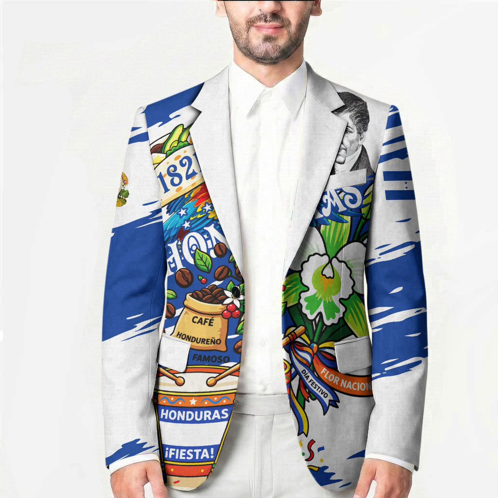 Honduras Independence Day Blazer Honduran Cultural Heritage Patriotic Symbols Vibrant