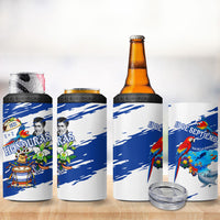Honduras Independence Day 4 in 1 Can Cooler Tumbler Honduran Cultural Heritage Patriotic Symbols Vibrant