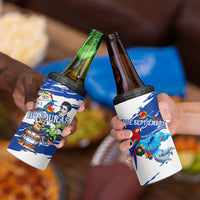 Honduras Independence Day 4 in 1 Can Cooler Tumbler Honduran Cultural Heritage Patriotic Symbols Vibrant