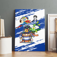 Honduras Independence Day Canvas Wall Art Honduran Cultural Heritage Patriotic Symbols Vibrant