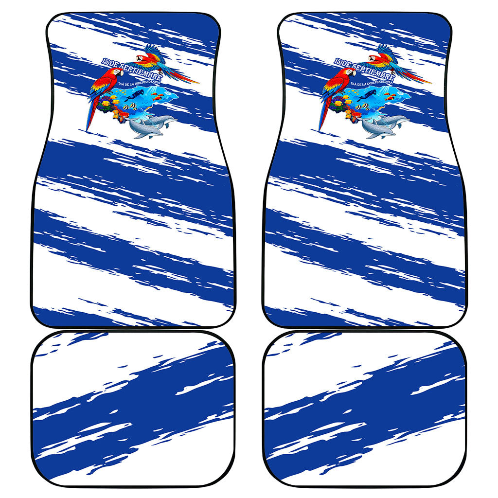Honduras Independence Day Car Mats Honduran Cultural Heritage Patriotic Symbols Vibrant