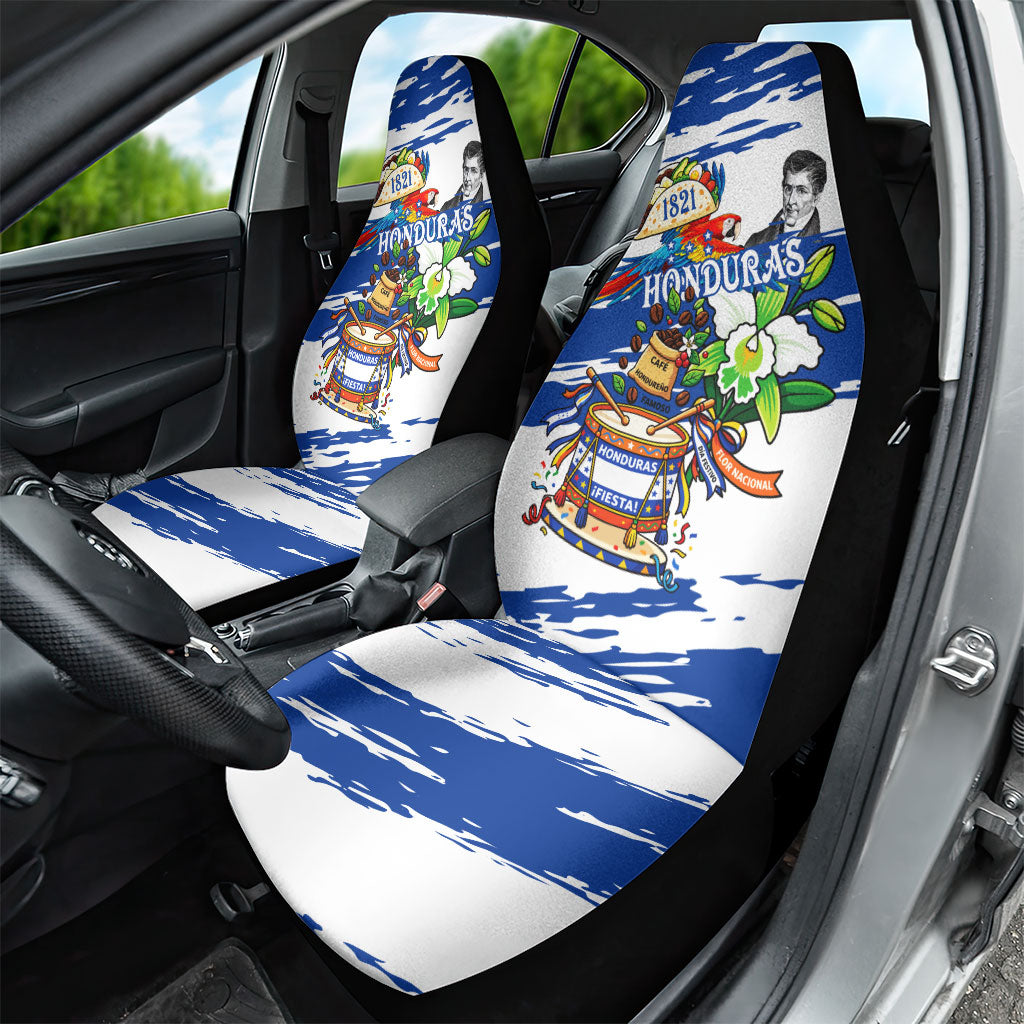 Honduras Independence Day Car Seat Cover Honduran Cultural Heritage Patriotic Symbols Vibrant