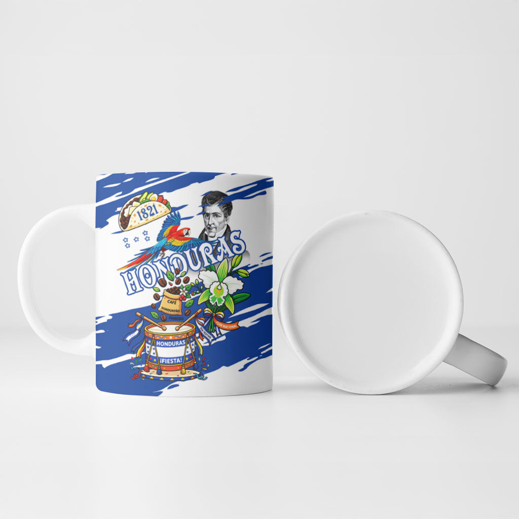 Honduras Independence Day Ceramic Mug Honduran Cultural Heritage Patriotic Symbols Vibrant