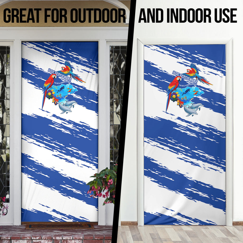 Honduras Independence Day Door Cover Honduran Cultural Heritage Patriotic Symbols Vibrant