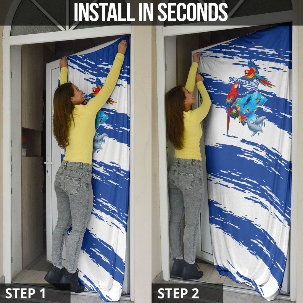 Honduras Independence Day Door Cover Honduran Cultural Heritage Patriotic Symbols Vibrant