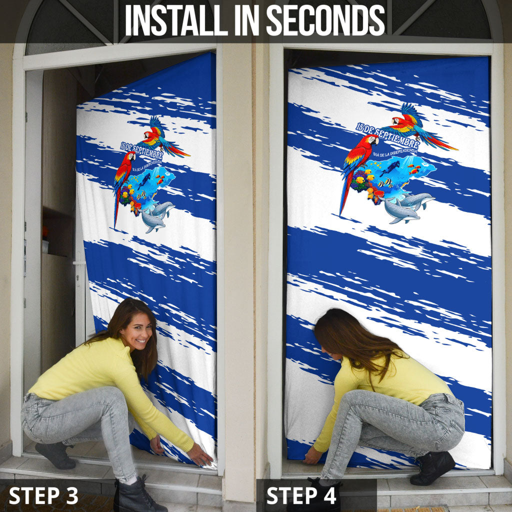 Honduras Independence Day Door Cover Honduran Cultural Heritage Patriotic Symbols Vibrant