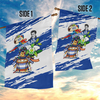Honduras Independence Day Garden Flag Honduran Cultural Heritage Patriotic Symbols Vibrant