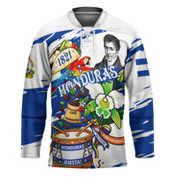Honduras Independence Day Hockey Jersey Honduran Cultural Heritage Patriotic Symbols Vibrant