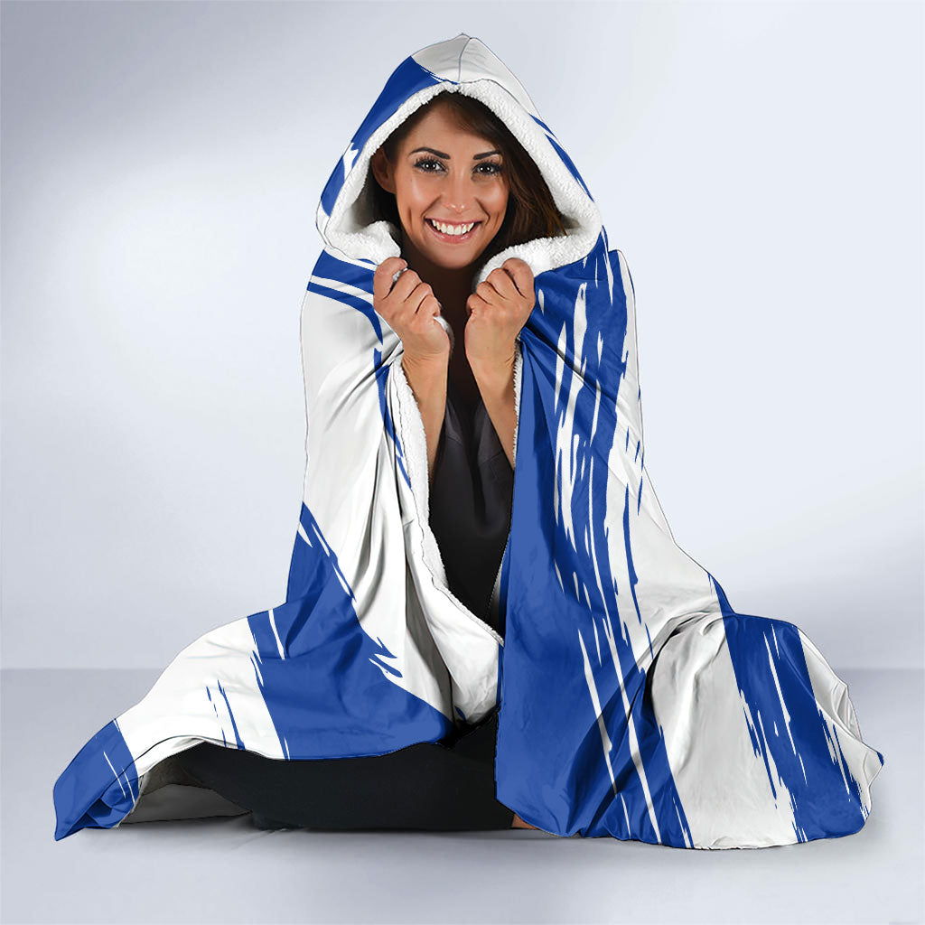 Honduras Independence Day Hooded Blanket Honduran Cultural Heritage Patriotic Symbols Vibrant