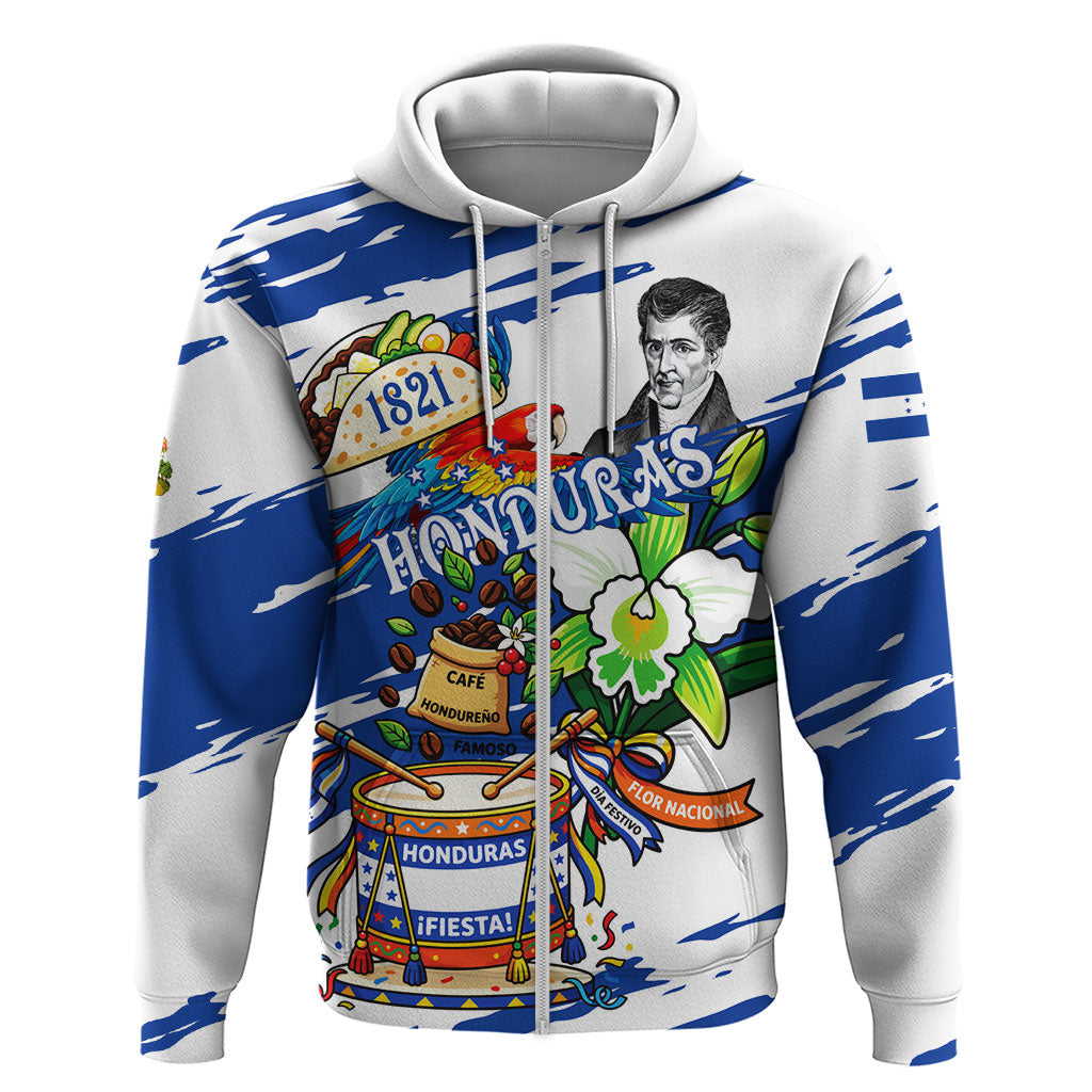 Honduras Independence Day Hoodie Honduran Cultural Heritage Patriotic Symbols Vibrant