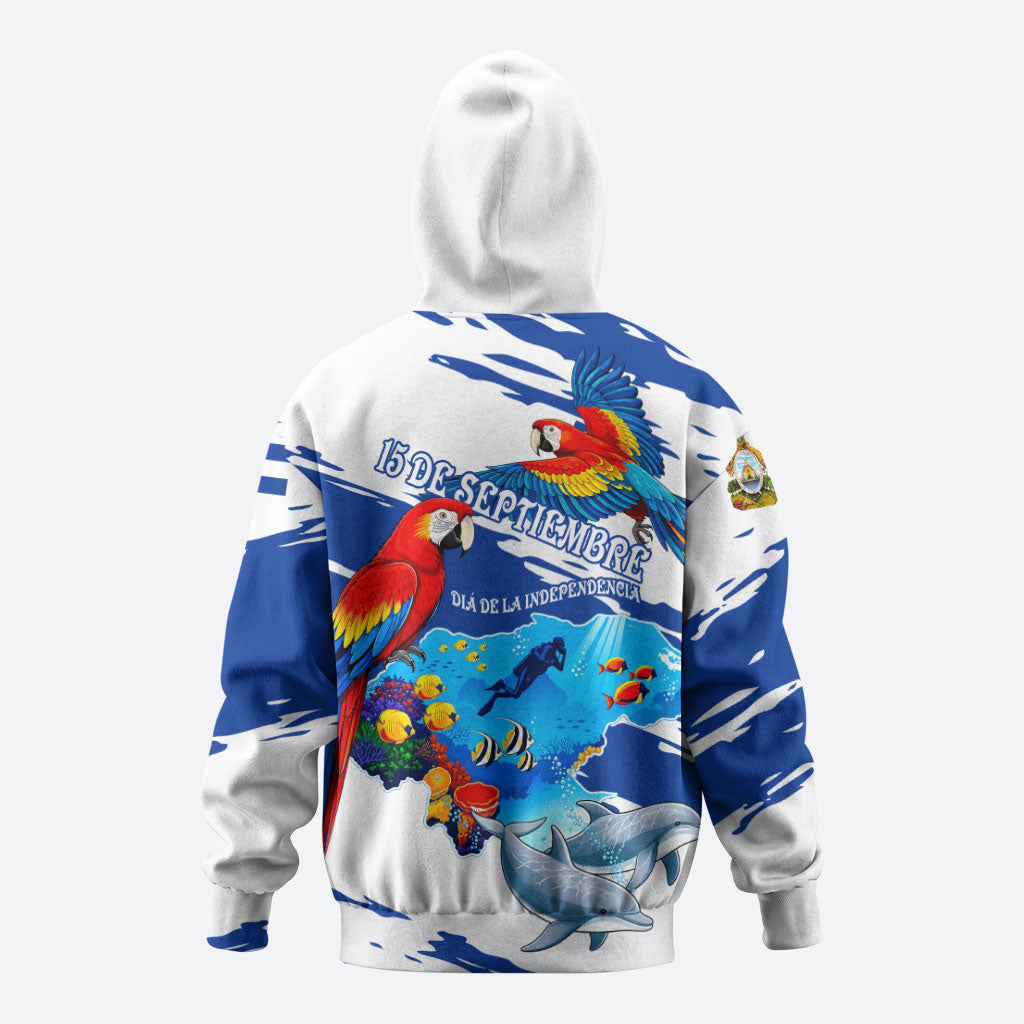 Honduras Independence Day Hoodie Honduran Cultural Heritage Patriotic Symbols Vibrant