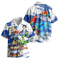 Honduras Independence Day Kid Hawaiian Shirt Honduran Cultural Heritage Patriotic Symbols Vibrant