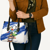 Honduras Independence Day Leather Bag Honduran Cultural Heritage Patriotic Symbols Vibrant