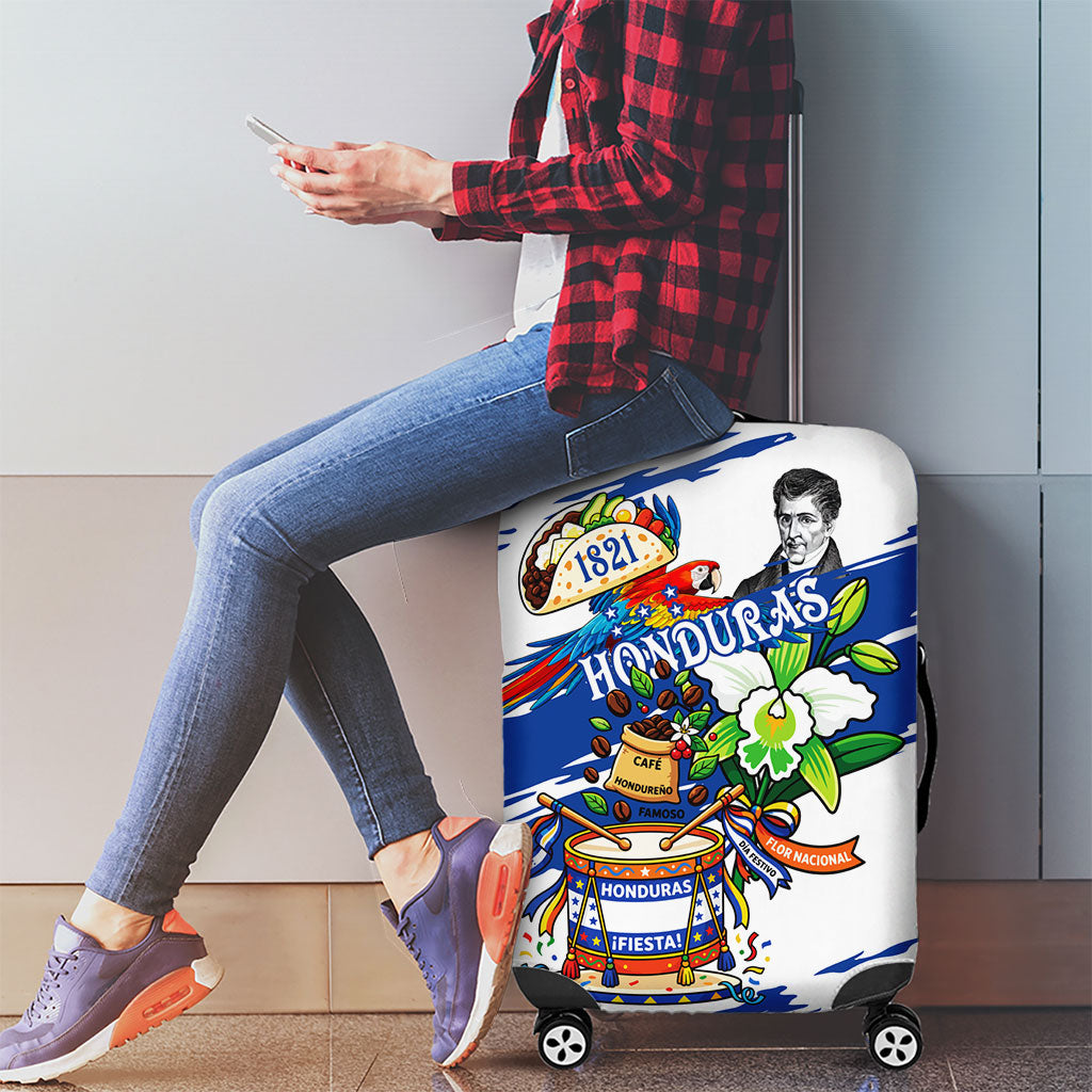 Honduras Independence Day Luggage Cover Honduran Cultural Heritage Patriotic Symbols Vibrant