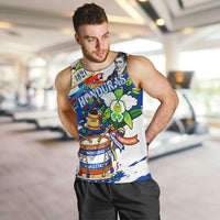 Honduras Independence Day Men Tank Top Honduran Cultural Heritage Patriotic Symbols Vibrant