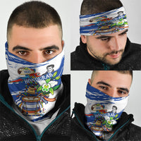 Honduras Independence Day Neck Gaiter Honduran Cultural Heritage Patriotic Symbols Vibrant