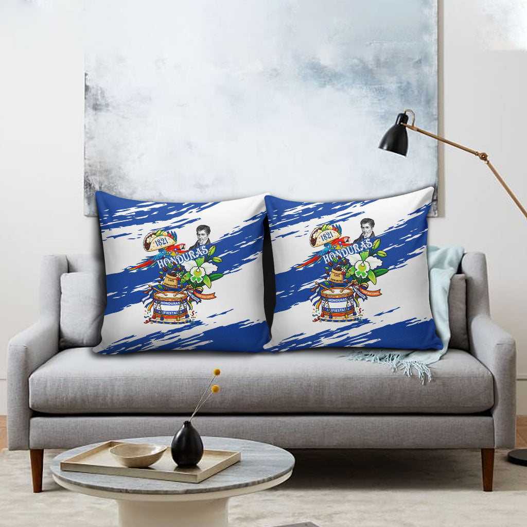 Honduras Independence Day Pillow Cover Honduran Cultural Heritage Patriotic Symbols Vibrant