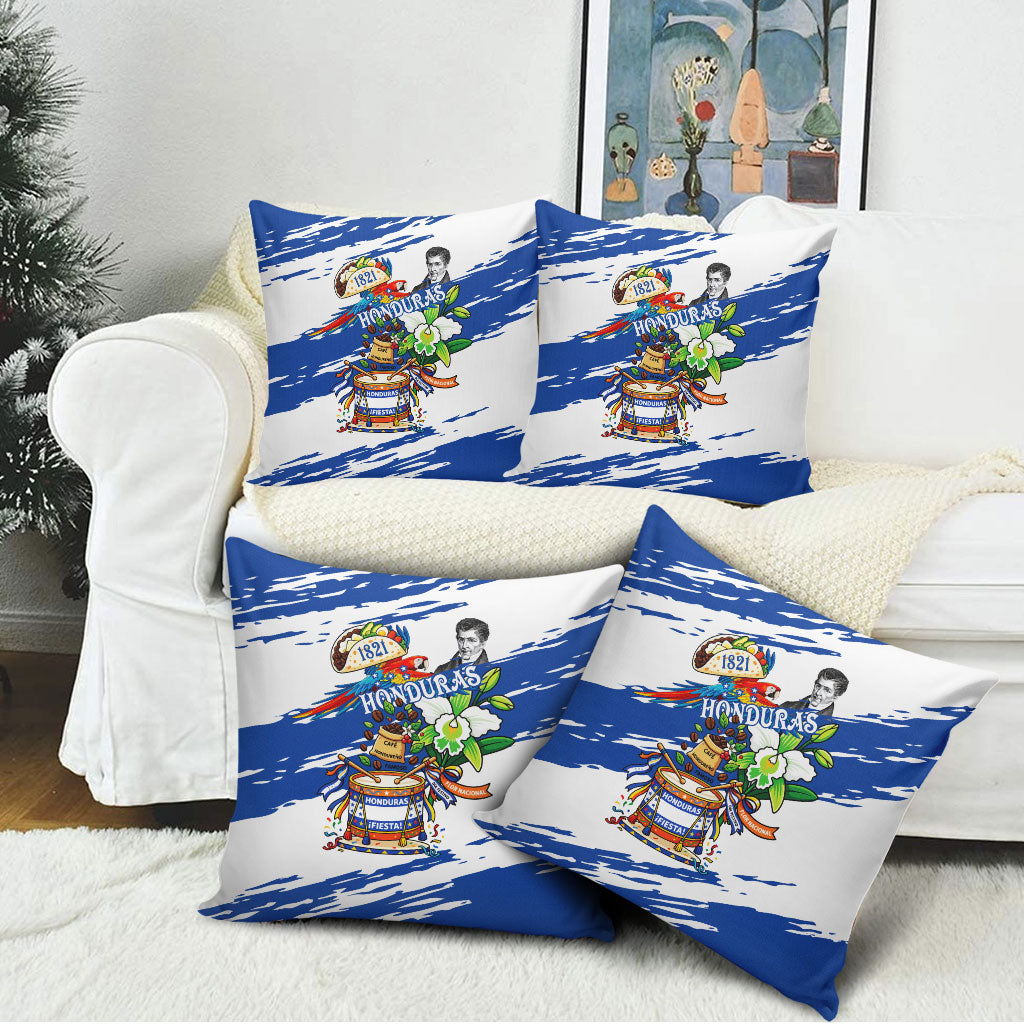 Honduras Independence Day Pillow Cover Honduran Cultural Heritage Patriotic Symbols Vibrant