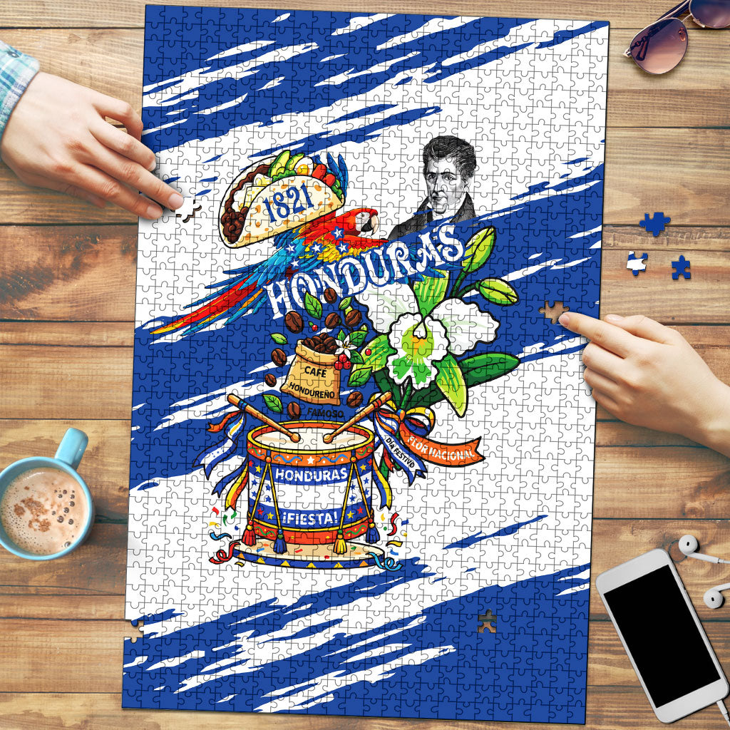 Honduras Independence Day Puzzle Honduran Cultural Heritage Patriotic Symbols Vibrant