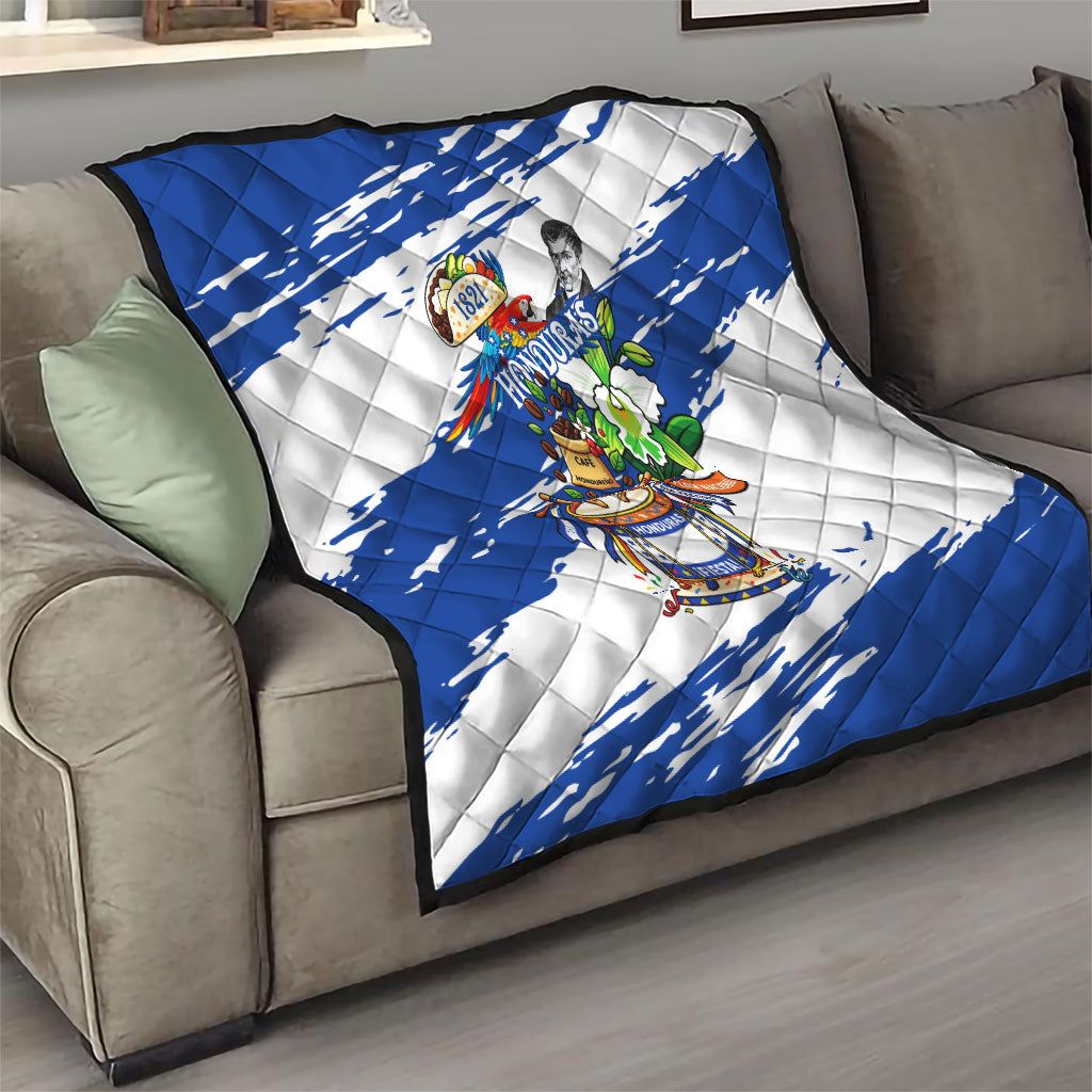 Honduras Independence Day Quilt Honduran Cultural Heritage Patriotic Symbols Vibrant