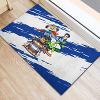 Honduras Independence Day Rubber Doormat Honduran Cultural Heritage Patriotic Symbols Vibrant