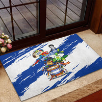 Honduras Independence Day Rubber Doormat Honduran Cultural Heritage Patriotic Symbols Vibrant