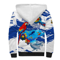 Honduras Independence Day Sherpa Hoodie Honduran Cultural Heritage Patriotic Symbols Vibrant