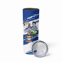 Honduras Independence Day Skinny Tumbler Honduran Cultural Heritage Patriotic Symbols Vibrant