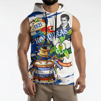 Honduras Independence Day Sleeveless Hoodie Honduran Cultural Heritage Patriotic Symbols Vibrant