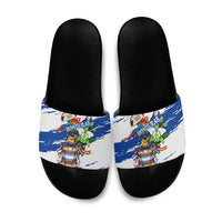 Honduras Independence Day Slide Sandals Honduran Cultural Heritage Patriotic Symbols Vibrant