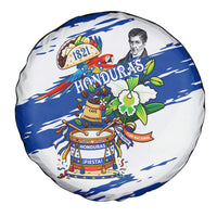 Honduras Independence Day Spare Tire Cover Honduran Cultural Heritage Patriotic Symbols Vibrant
