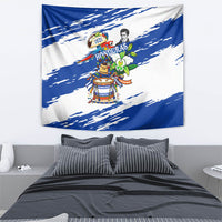 Honduras Independence Day Tapestry Honduran Cultural Heritage Patriotic Symbols Vibrant