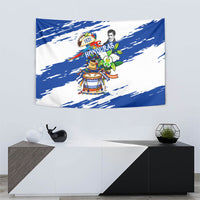 Honduras Independence Day Tapestry Honduran Cultural Heritage Patriotic Symbols Vibrant