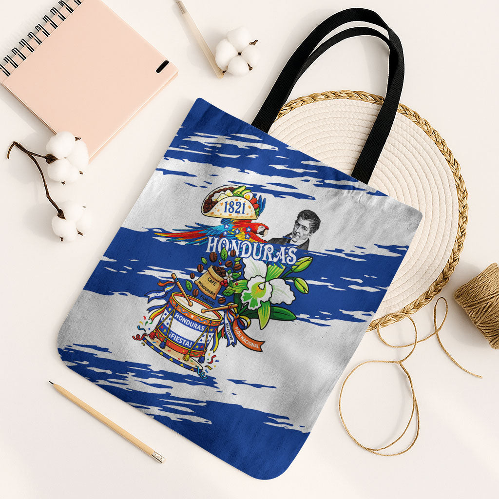 Honduras Independence Day Tote Bag Honduran Cultural Heritage Patriotic Symbols Vibrant