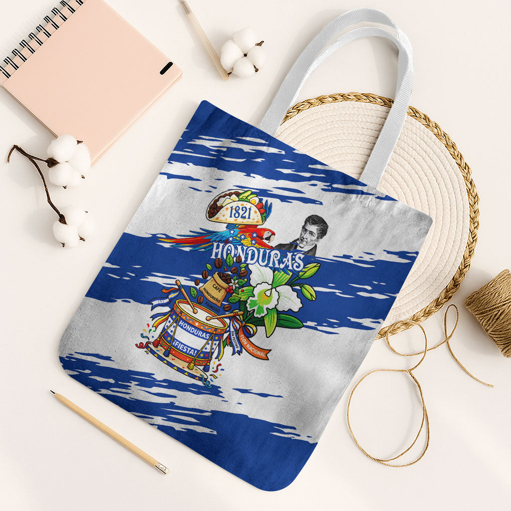 Honduras Independence Day Tote Bag Honduran Cultural Heritage Patriotic Symbols Vibrant