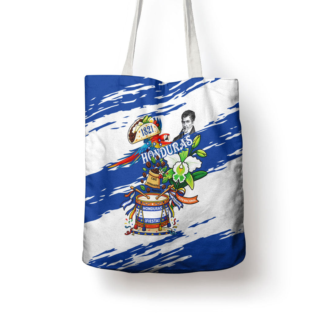 Honduras Independence Day Tote Bag Honduran Cultural Heritage Patriotic Symbols Vibrant