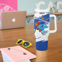 Honduras Independence Day Tumbler With Handle Honduran Cultural Heritage Patriotic Symbols Vibrant