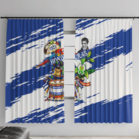 Honduras Independence Day Window Curtain Honduran Cultural Heritage Patriotic Symbols Vibrant